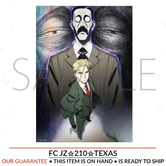 Movic Other - Spy x Family Mission 25: First Contact Main Visual Fabric Poster Size, NEW
